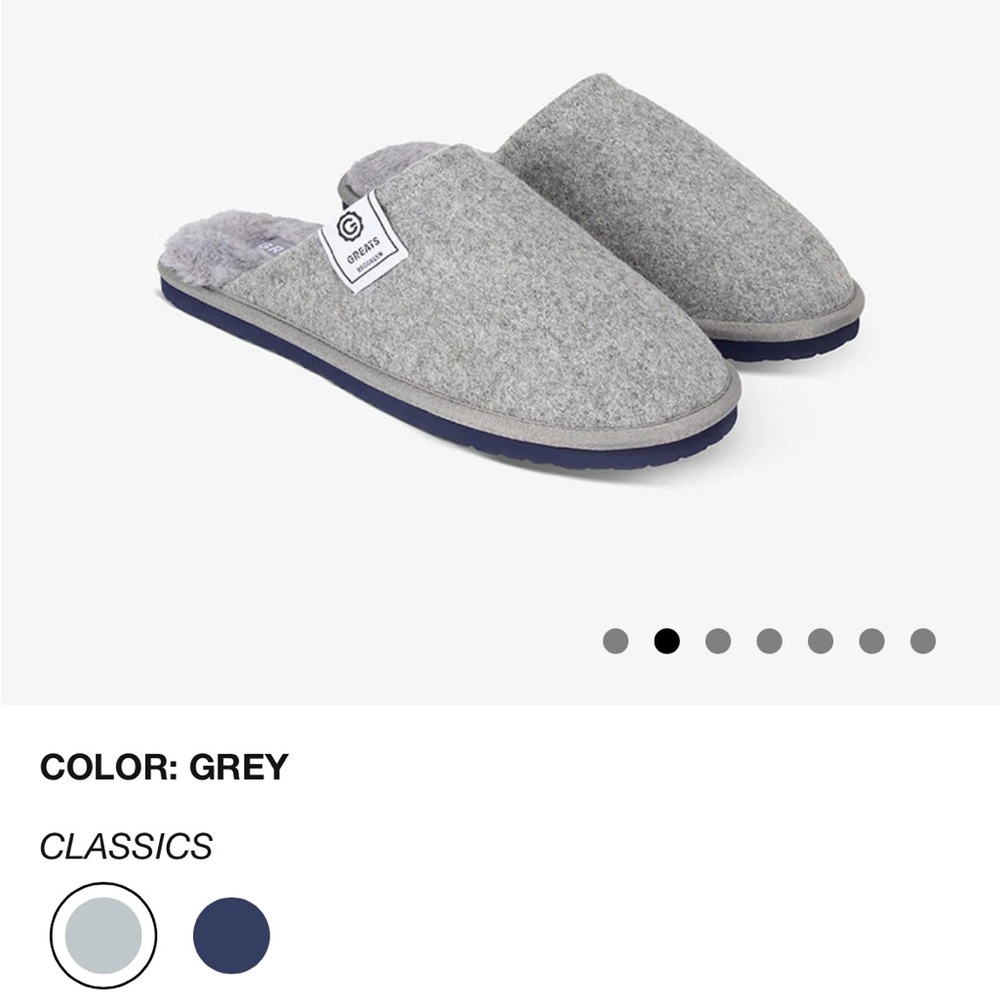 The Driggs slippers